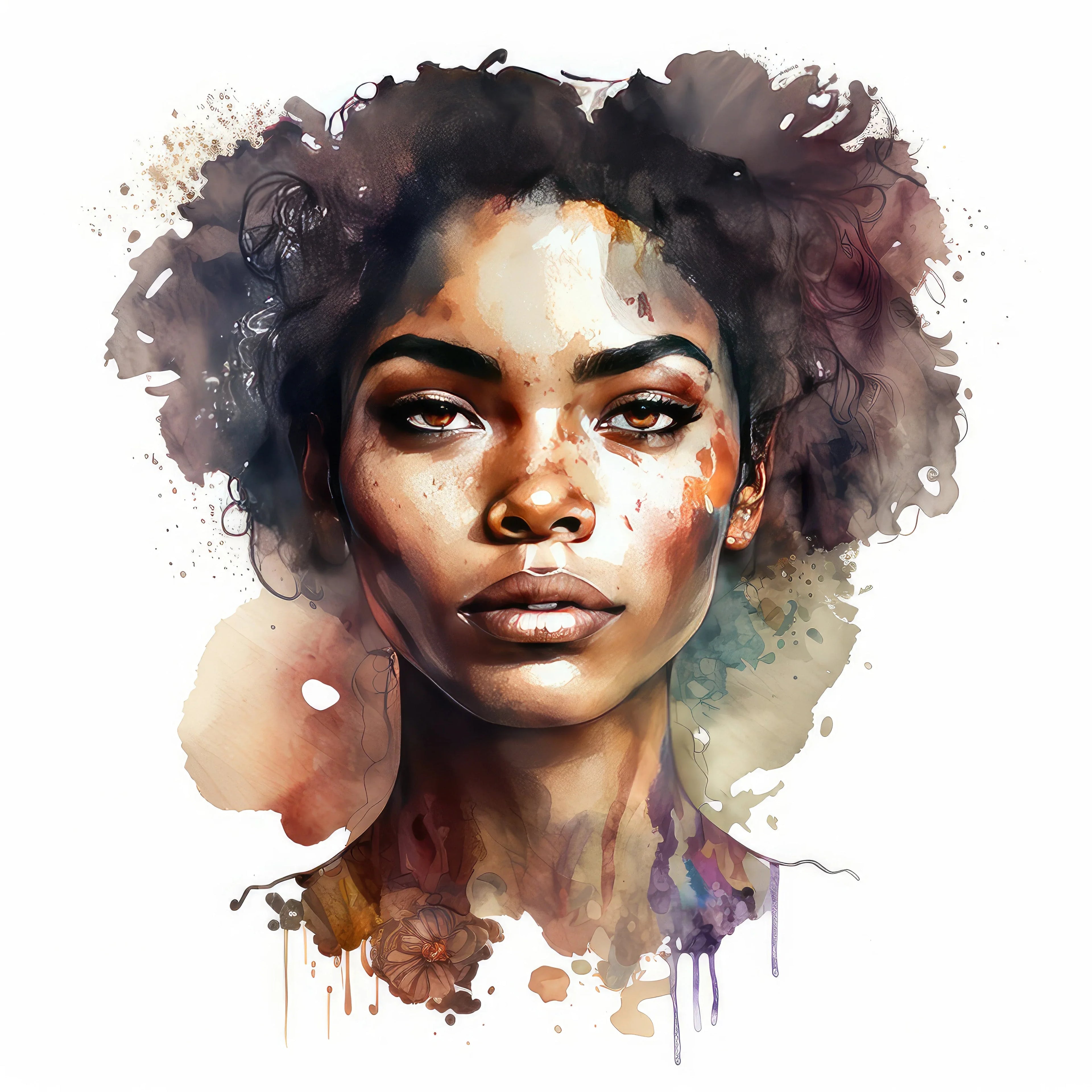 Native Portraits - Wandbild Galerie