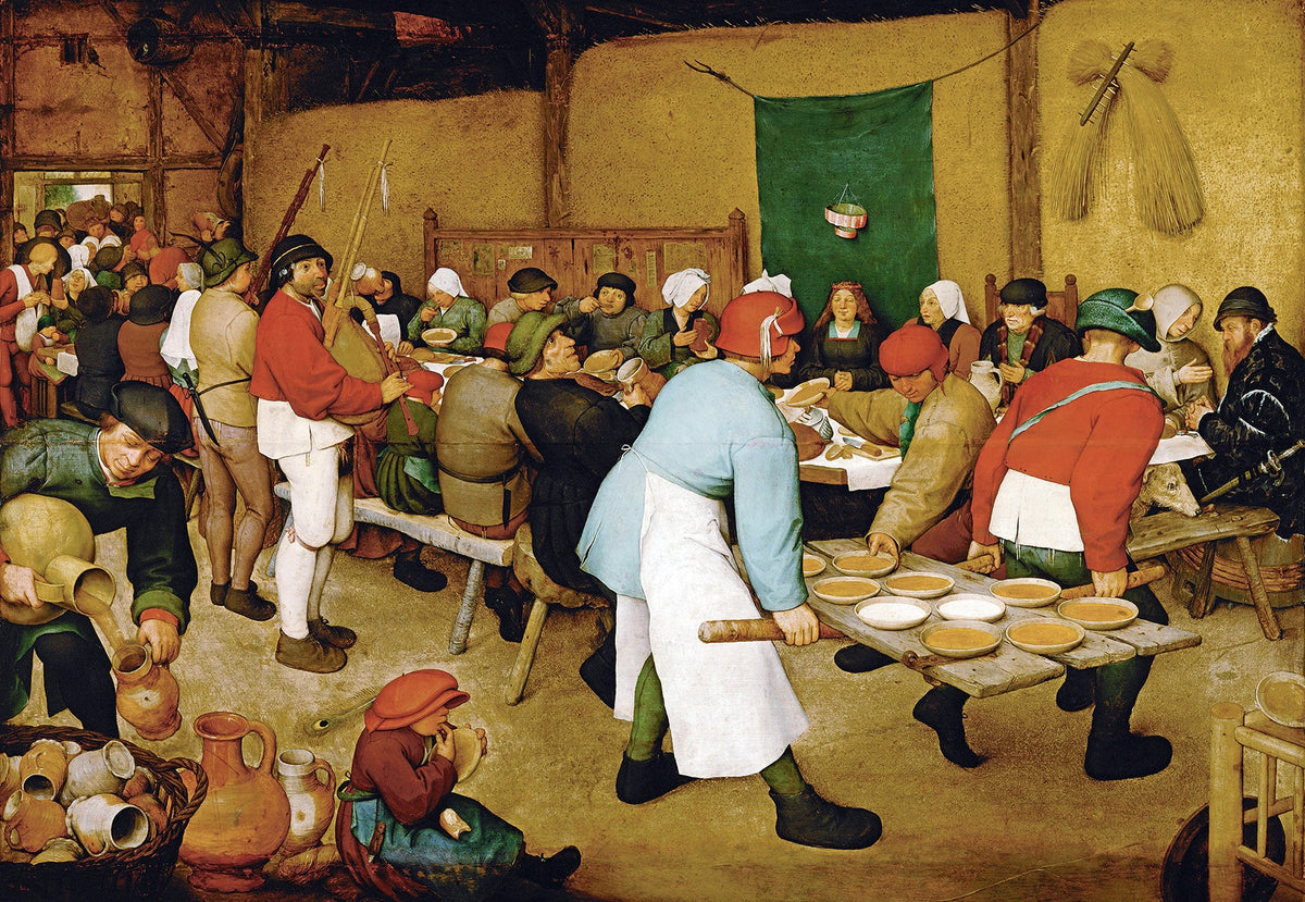 Pieter Bruegel d. Ä. – Bauernhochzeit