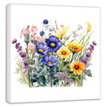 Blumenwiese 1 Wandbild Kunstdruck auf Leinwand | Wandbild Galerie