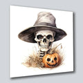 Skelett Halloween 2 Wandbild Kunstdruck auf Leinwand | Wandbild Galerie