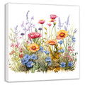 Blumenwiese 2 Wandbild Kunstdruck auf Leinwand | Wandbild Galerie