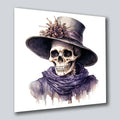 Skelett Halloween 4 Wandbild Kunstdruck auf Leinwand | Wandbild Galerie