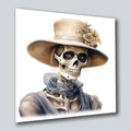 Skelett Halloween 7 Wandbild Kunstdruck auf Leinwand | Wandbild Galerie