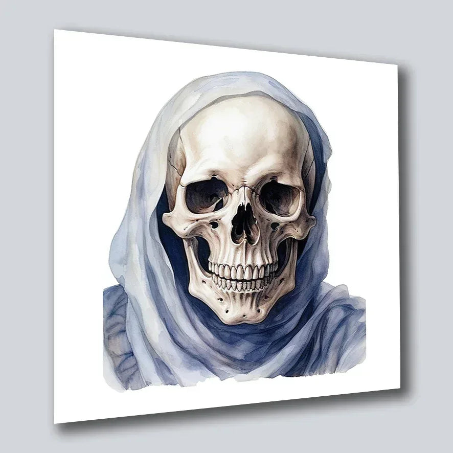 Skelett Halloween 10 Wandbild Kunstdruck auf Leinwand | Wandbild Galerie