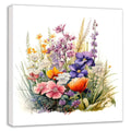 Blumenwiese 10 Wandbild Kunstdruck auf Leinwand | Wandbild Galerie