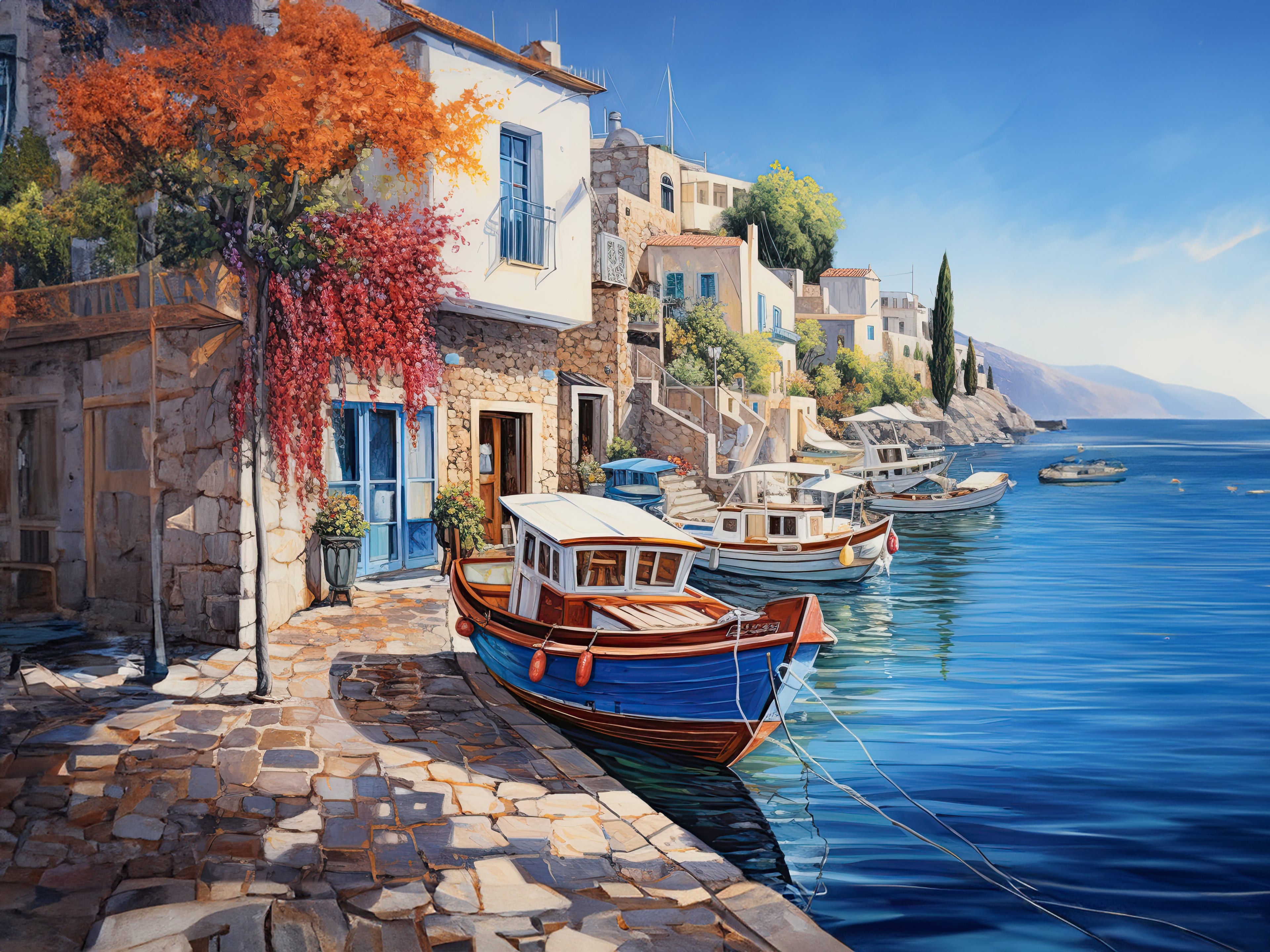 Wandbild Türkische Landschaft 7 Mediterrane Eleganz als Leinwandbild