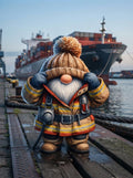 Feuerwehr Wichtel Hafenfeuerwehr am Containerhafen Kunstdruck auf Leinwand