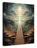 Surreales Wandbild 14 Stil Salvador Dali Kunstdruck auf Leinwand | Wandbild Galerie