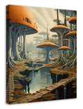 Surreales Wandbild 16 Stil Salvador Dali Kunstdruck auf Leinwand | Wandbild Galerie