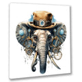 Wandbild Elefant 17 Steampunk Kunstdruck auf Leinwand direkt zum Aufhängen | Wandbild Galerie