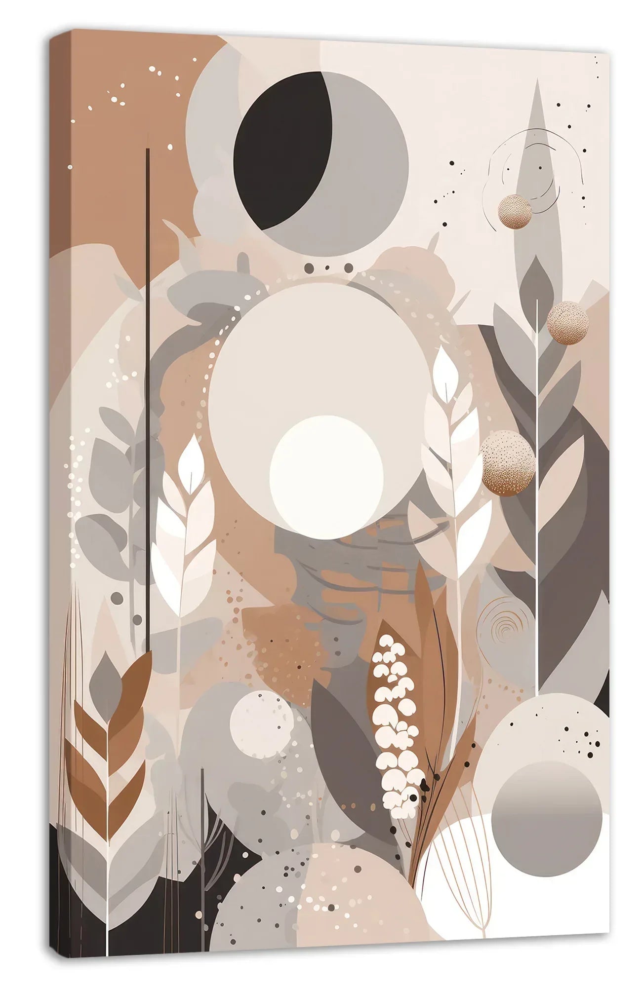Boho Art 2 Wandbild Kunstdruck auf Leinwand direkt zum Aufhängen | Wandbild Galerie