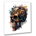 Wandbild Scull Steampunk Totenkopf 1 Wandbild Kunstdruck auf Leinwand | Wandbild Galerie