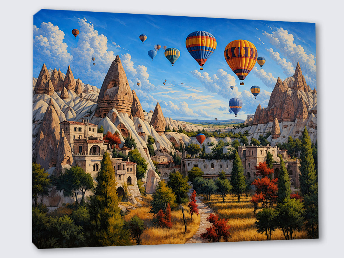 Wandbild Türkische Landschaft 1 Mediterrane Eleganz als Leinwandbild