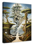 Surreales Wandbild 21 Stil Salvador Dali Kunstdruck auf Leinwand | Wandbild Galerie