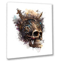 Wandbild Scull Steampunk Totenkopf 2 Wandbild Kunstdruck auf Leinwand | Wandbild Galerie