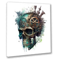 Wandbild Scull Steampunk Totenkopf 3 Wandbild Kunstdruck auf Leinwand | Wandbild Galerie
