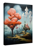 Surreales Wandbild 3 Stil Salvador Dali Kunstdruck auf Leinwand | Wandbild Galerie