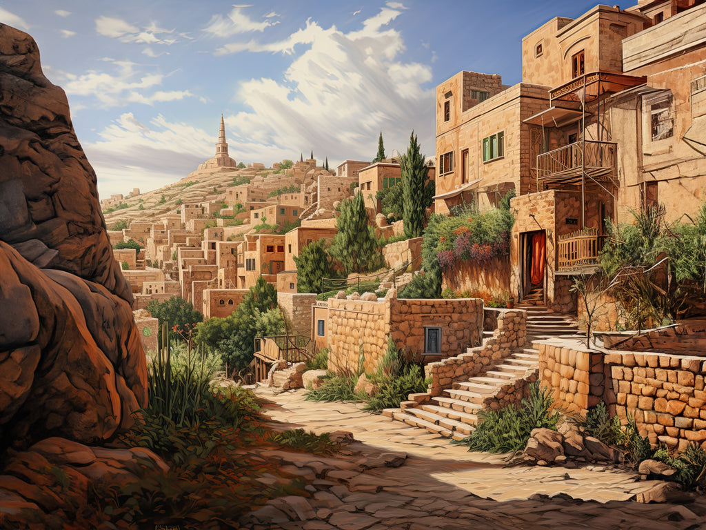 Wandbild Türkische Landschaft 2 Mediterrane Eleganz als Leinwandbild