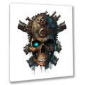 Wandbild Scull Steampunk Totenkopf 5 Wandbild Kunstdruck auf Leinwand | Wandbild Galerie