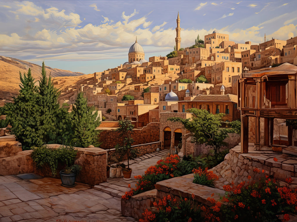 Wandbild Türkische Landschaft 3 Mediterrane Eleganz als Leinwandbild