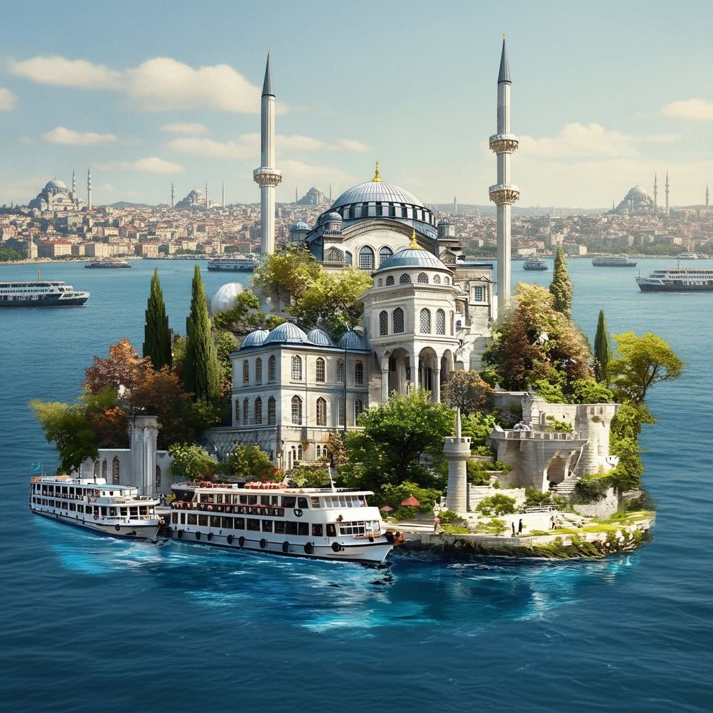 Moschee in der Türkei 7 Wandbild Kunstdruck auf Leinwand