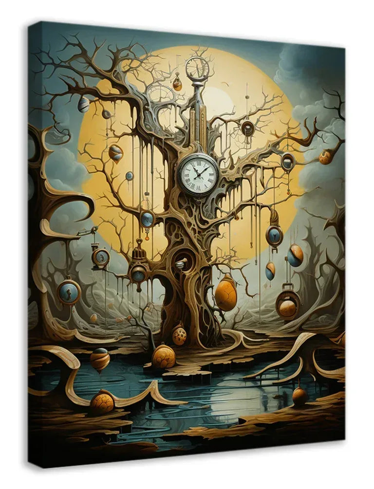 Surreales Wandbild 7 Stil Salvador Dali Kunstdruck auf Leinwand | Wandbild Galerie
