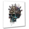 Wandbild Scull Steampunk Totenkopf 8 Wandbild Kunstdruck auf Leinwand | Wandbild Galerie