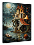 Surreales Wandbild 8 Stil Salvador Dali Kunstdruck auf Leinwand | Wandbild Galerie