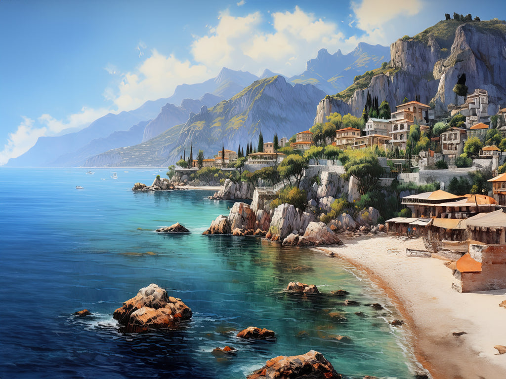 Wandbild Türkische Landschaft 5 Mediterrane Eleganz als Leinwandbild
