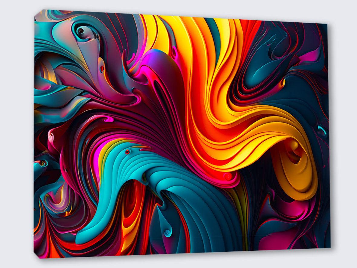 Wandbild Abstrakte Farbwelt Nr. 8