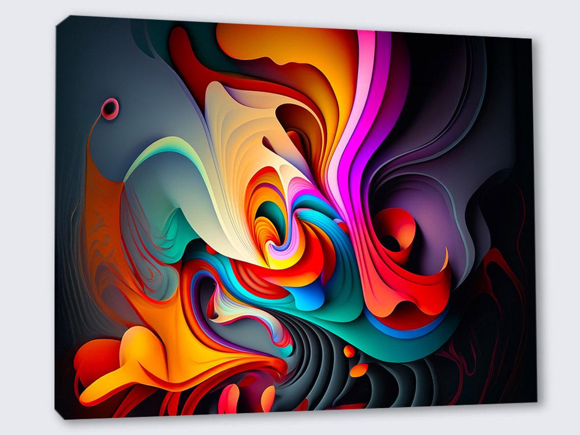 Wandbild Abstrakte Farbwelt Nr. 13
