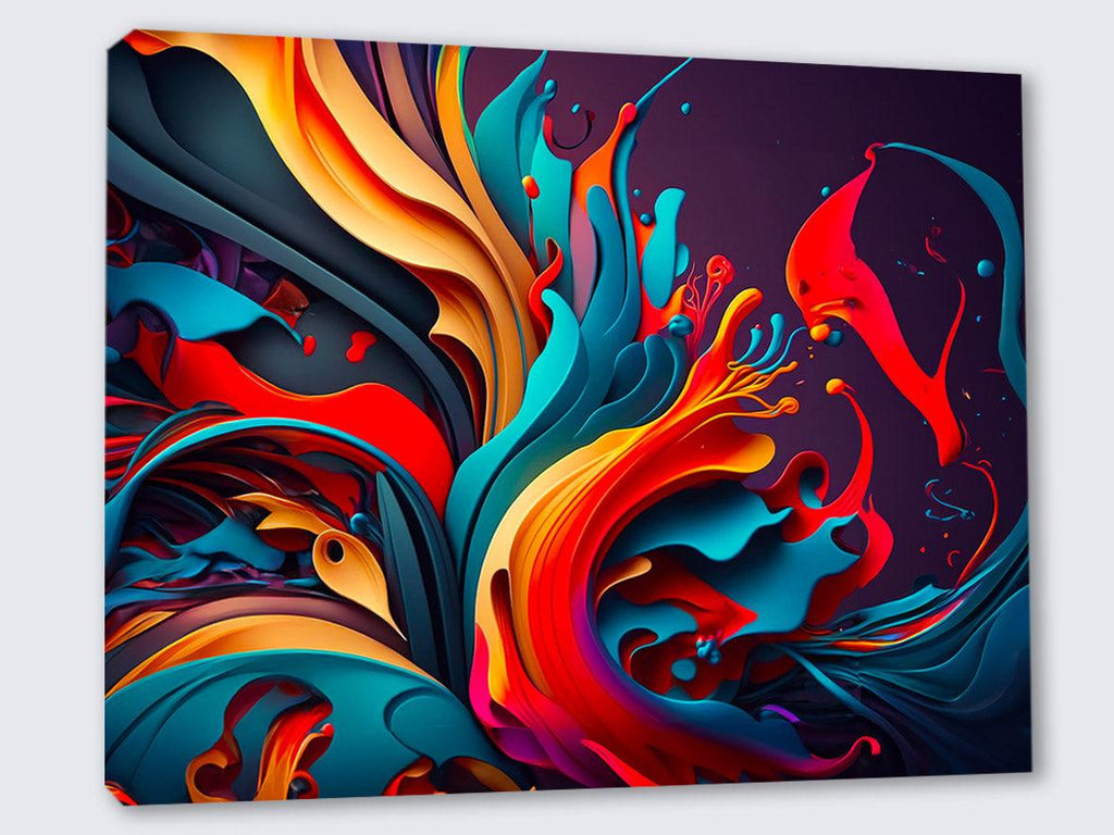 Wandbild Abstrakte Farbwelt Nr. 19