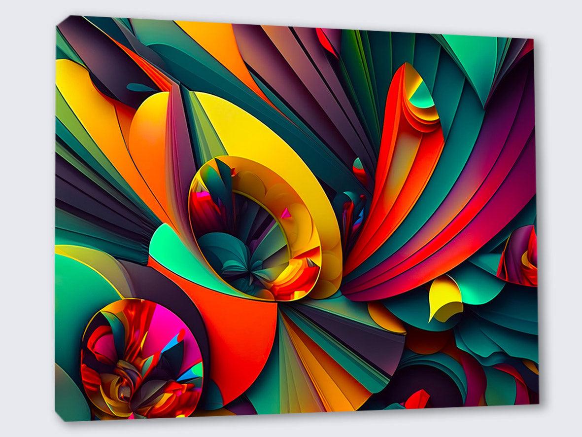 Wandbild Abstrakte Farbwelt Nr. 21
