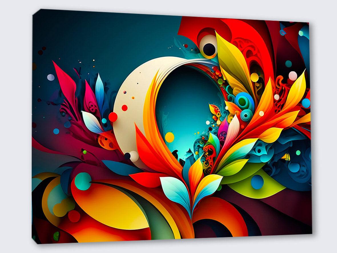 Wandbild Abstrakte Farbwelt Nr. 3