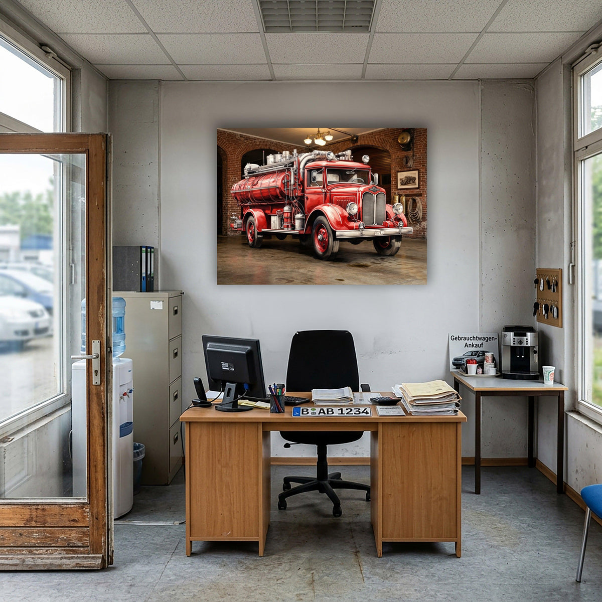 Auto - Wandbild Galerie