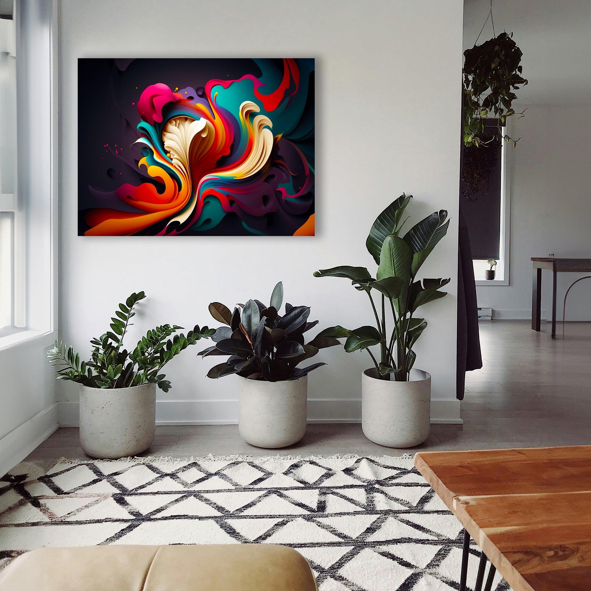 Wandbild Abstrakte Farbwelt Nr. 14