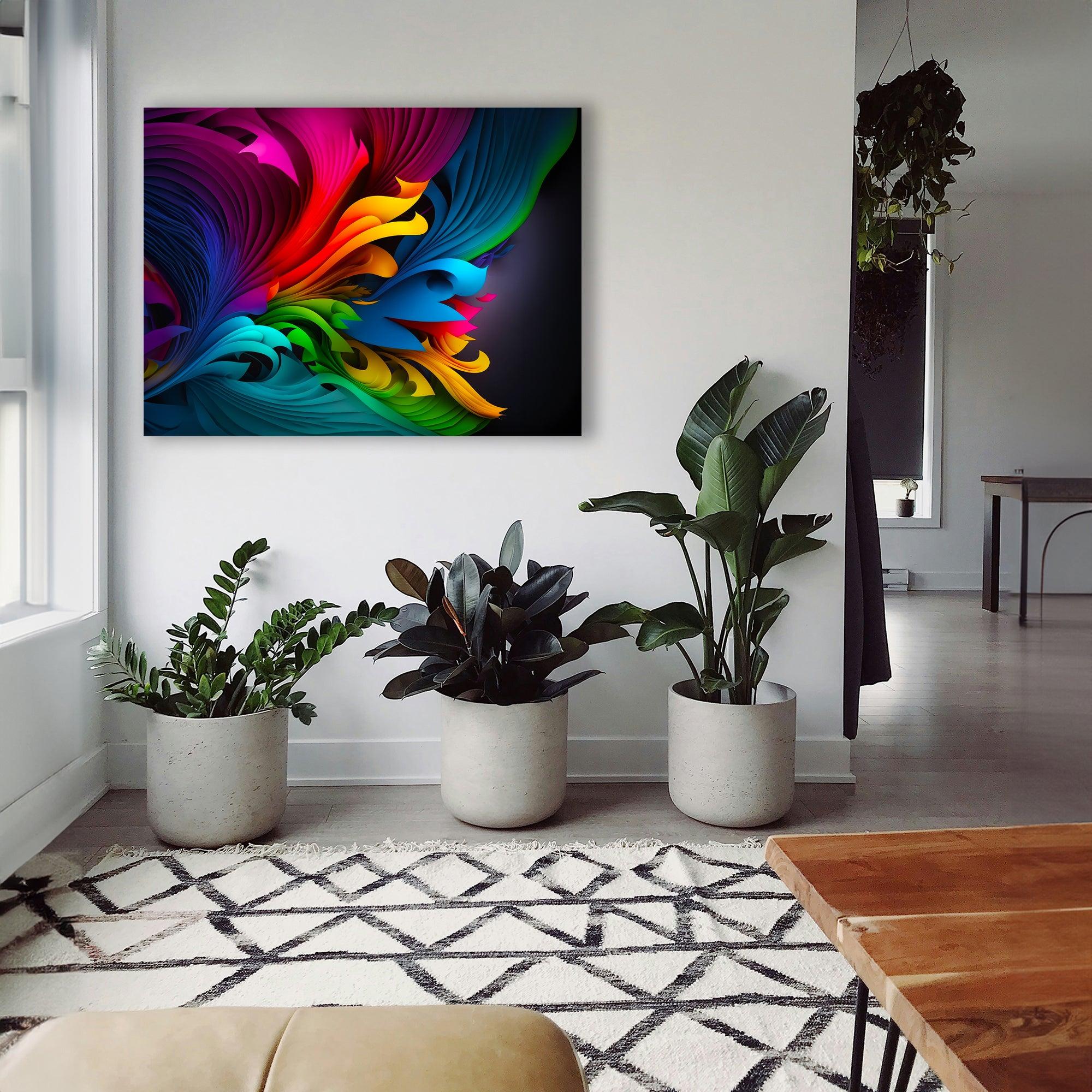 Wandbild Abstrakte Farbwelt Nr. 2