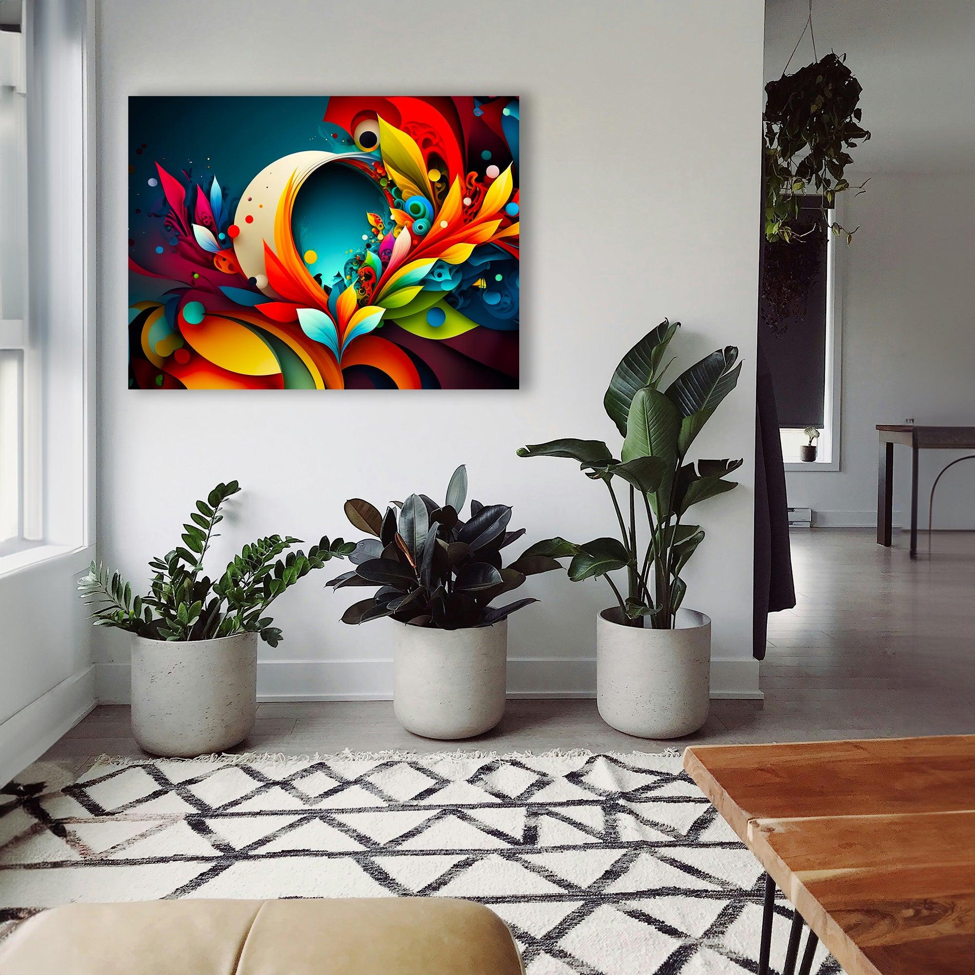 Wandbild Abstrakte Farbwelt Nr. 3