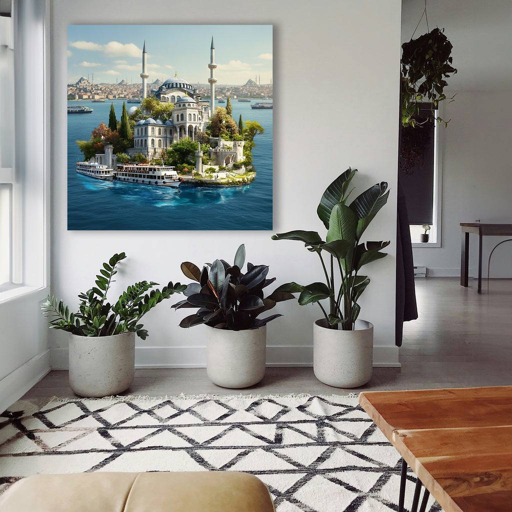 Moschee in der Türkei 7 Wandbild Kunstdruck auf Leinwand