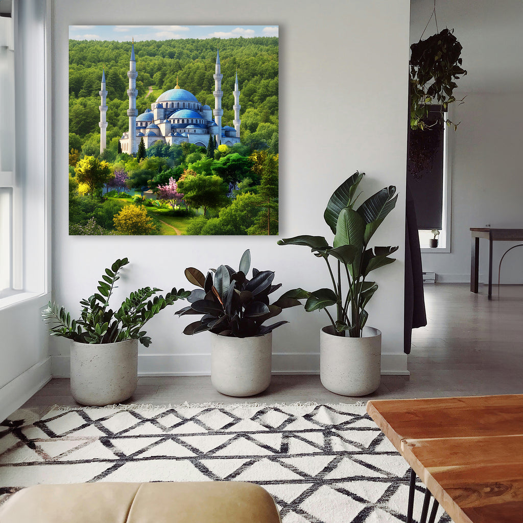 Moschee in der Türkei 8 Wandbild Kunstdruck auf Leinwand