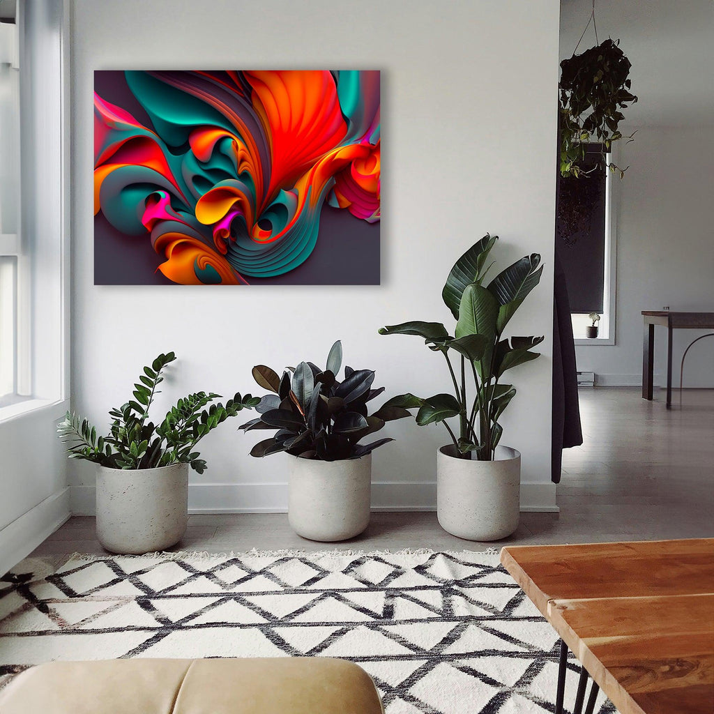 Wandbild Abstrakte Farbwelt Nr. 12
