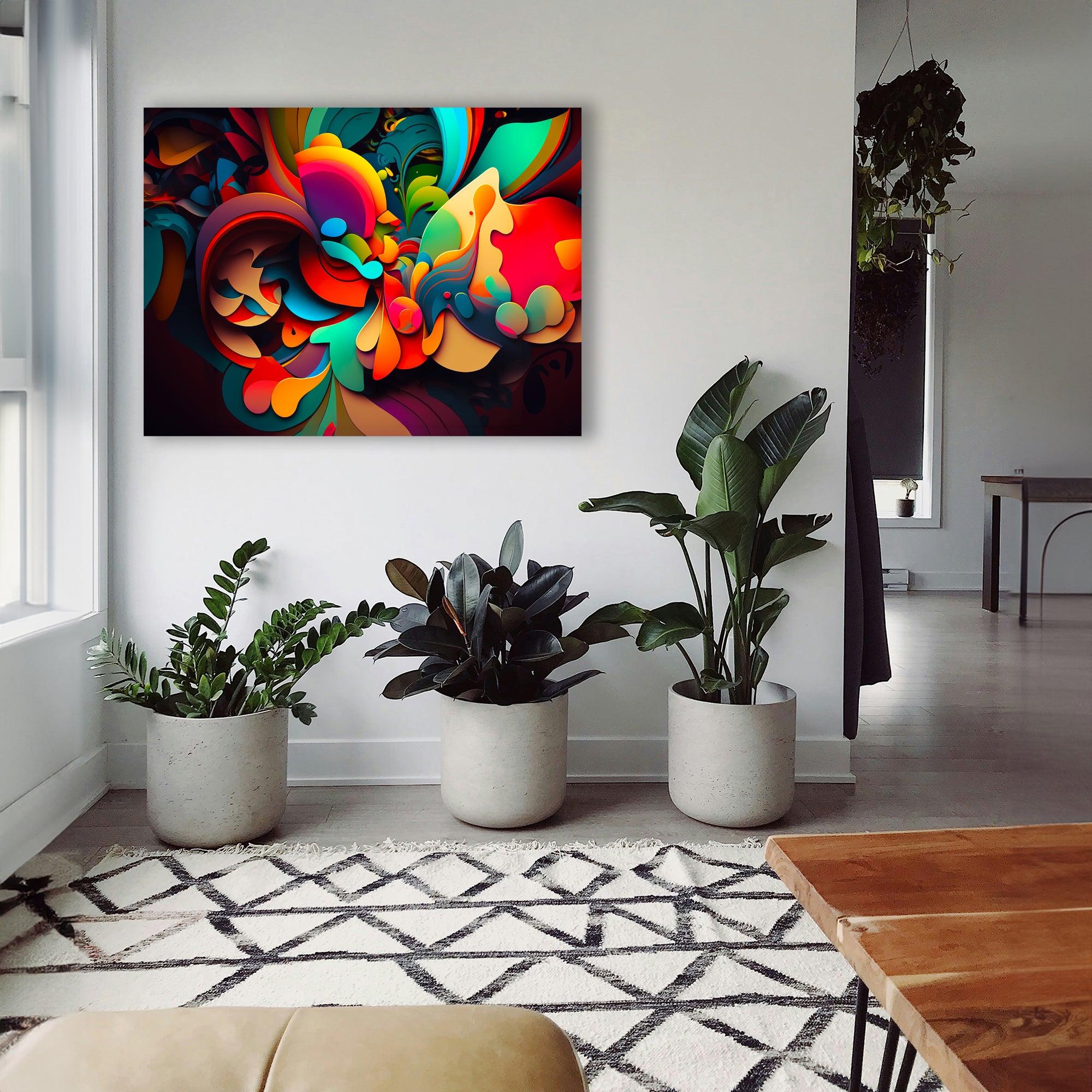 Wandbild Abstrakte Farbwelt Nr. 1