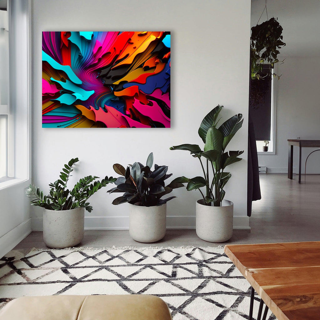 Wandbild Abstrakte Farbwelt Nr. 5