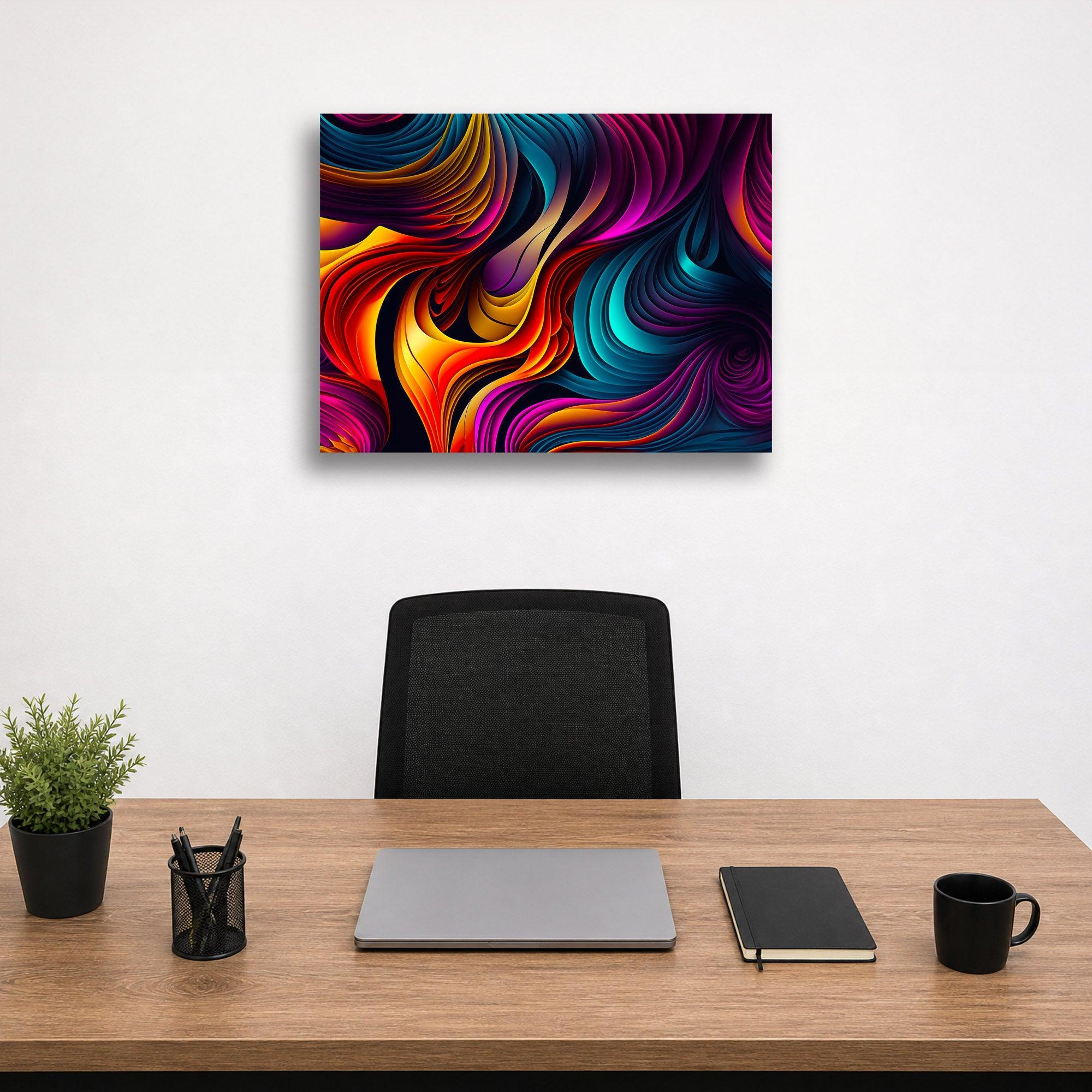 Wandbild Abstrakte Farbwelt Nr. 27