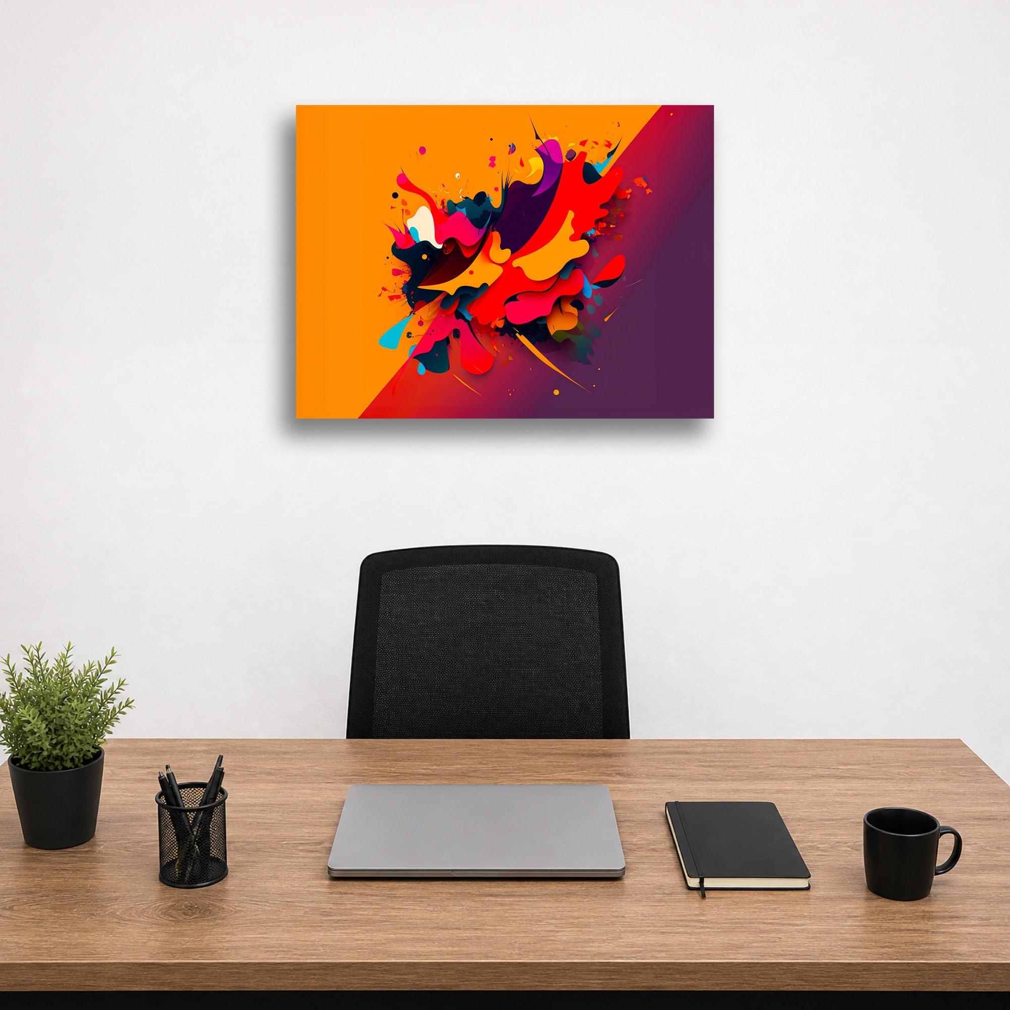 Wandbild Abstrakte Farbwelt Nr. 22