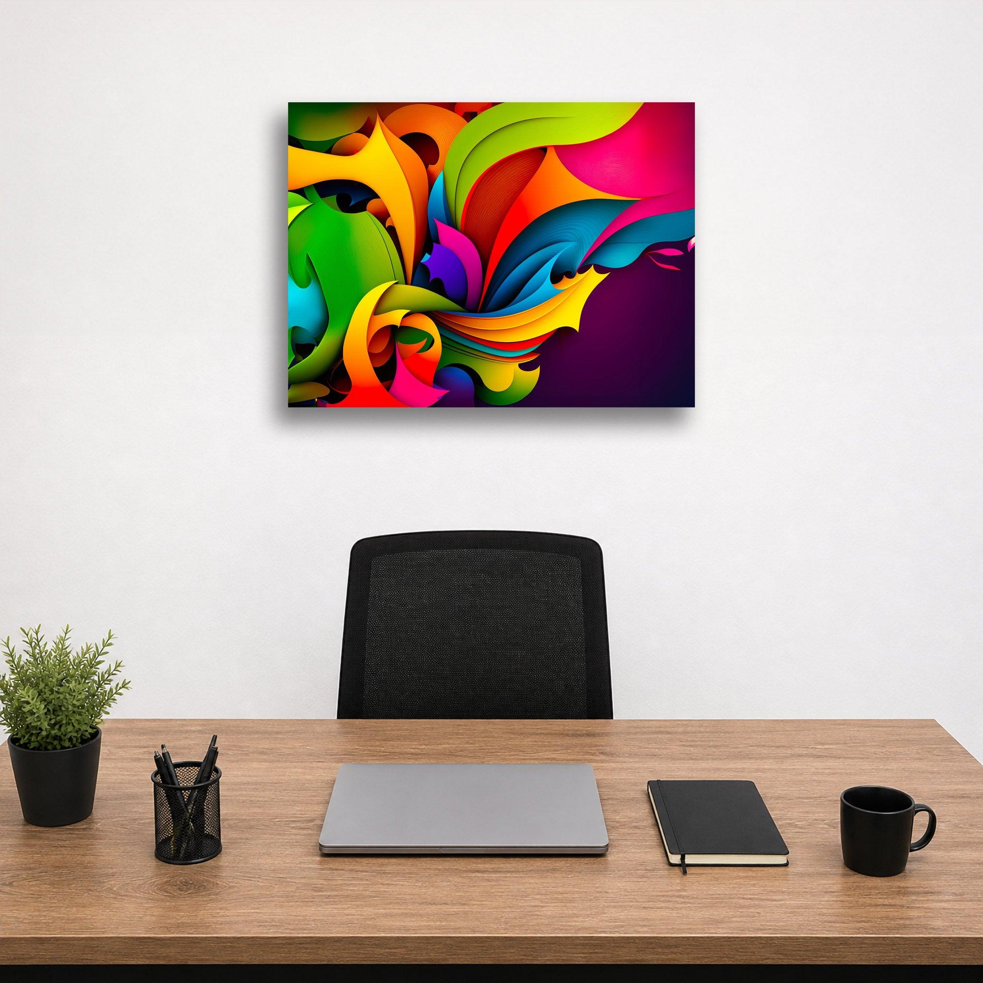Wandbild Abstrakte Farbwelt Nr. 23