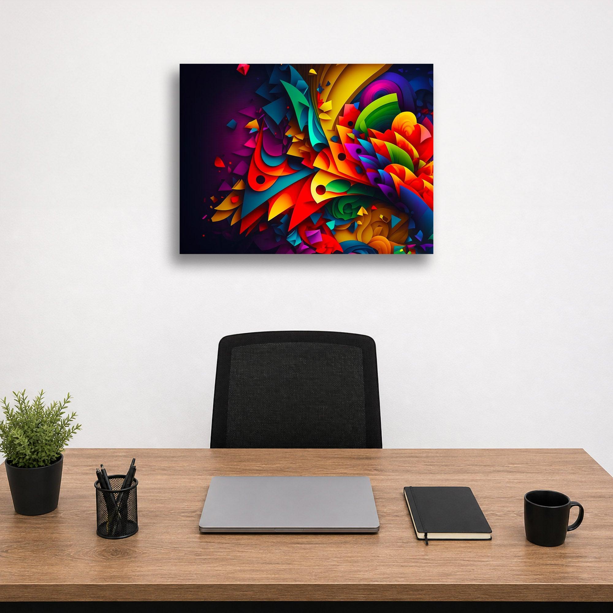Wandbild Abstrakte Farbwelt Nr. 26