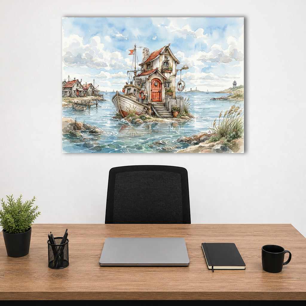 Buero3Quer_744ddb16-91a3-47d3-a0ce-c5421ede5865 - Wandbild Galerie