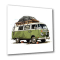Campingbus VW 13 Wandbild Kunstdruck auf Leinwand | Wandbild Galerie