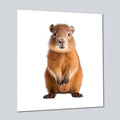 Capybara Wasserschwein 9 Wandbild Kunstdruck auf Leinwand | Wandbild Galerie